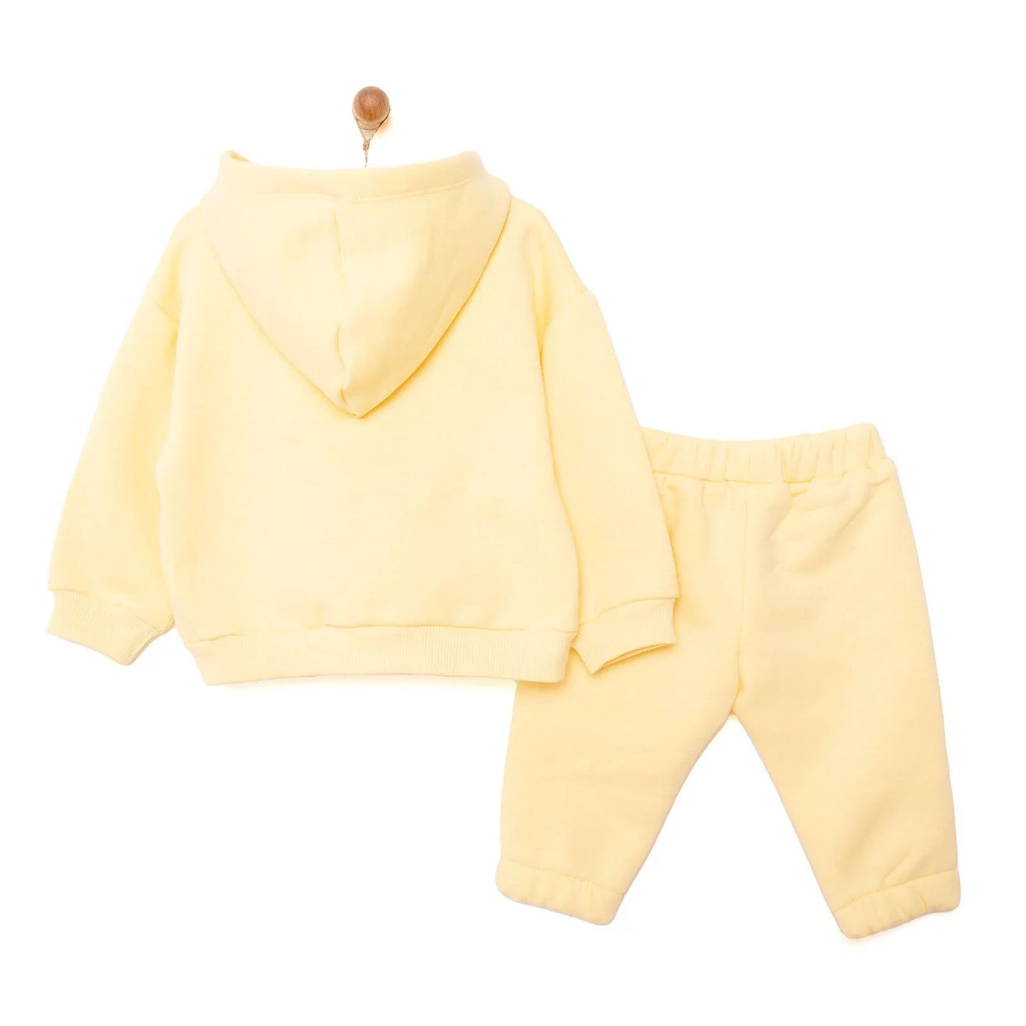 Tuffy Teddy Line Girl Jogging Set - Yellow