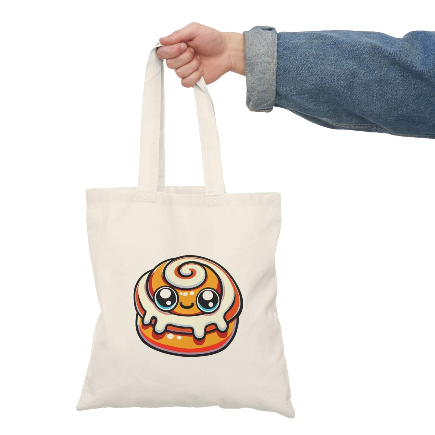 Charming Cinnamon Bun Tote Bag