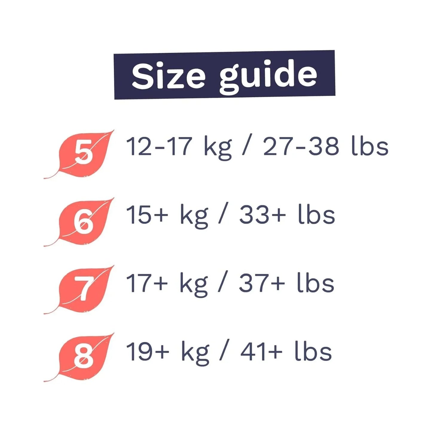 Pura Eco Nappy Pants Size 8 - 15 nappies