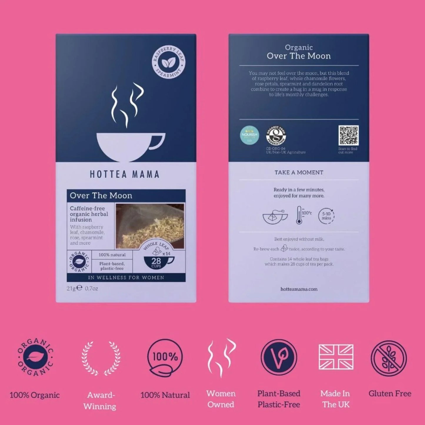HotTea Mama Organic Over the Moon