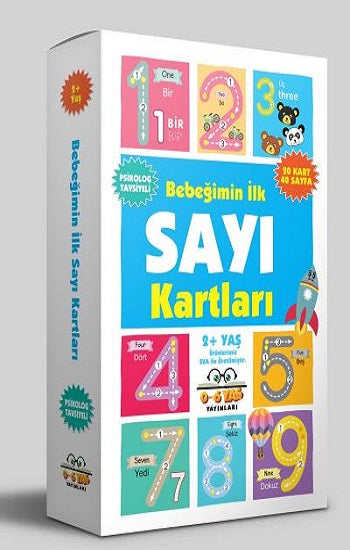 Bebeğimin İlk Sayı Kartları 2 Yaş