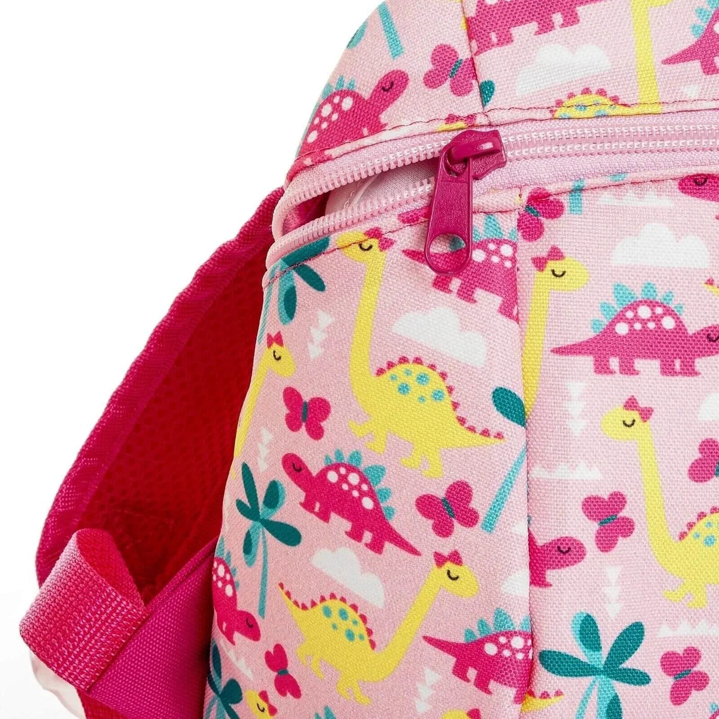 HelloBaby Dinosaur Baby Backpack - Light Pink