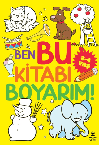 Ben Bu Kitabı Boyarım! 3-4 Yaş