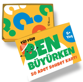 Ben Büyürken - 50 Adet Sohbet Kartı – Kolektif – Remzi Kitabevi – kitap kapağı