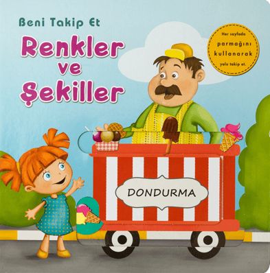 Beni Takip Et Renkler ve Şekiller-Dondurma
