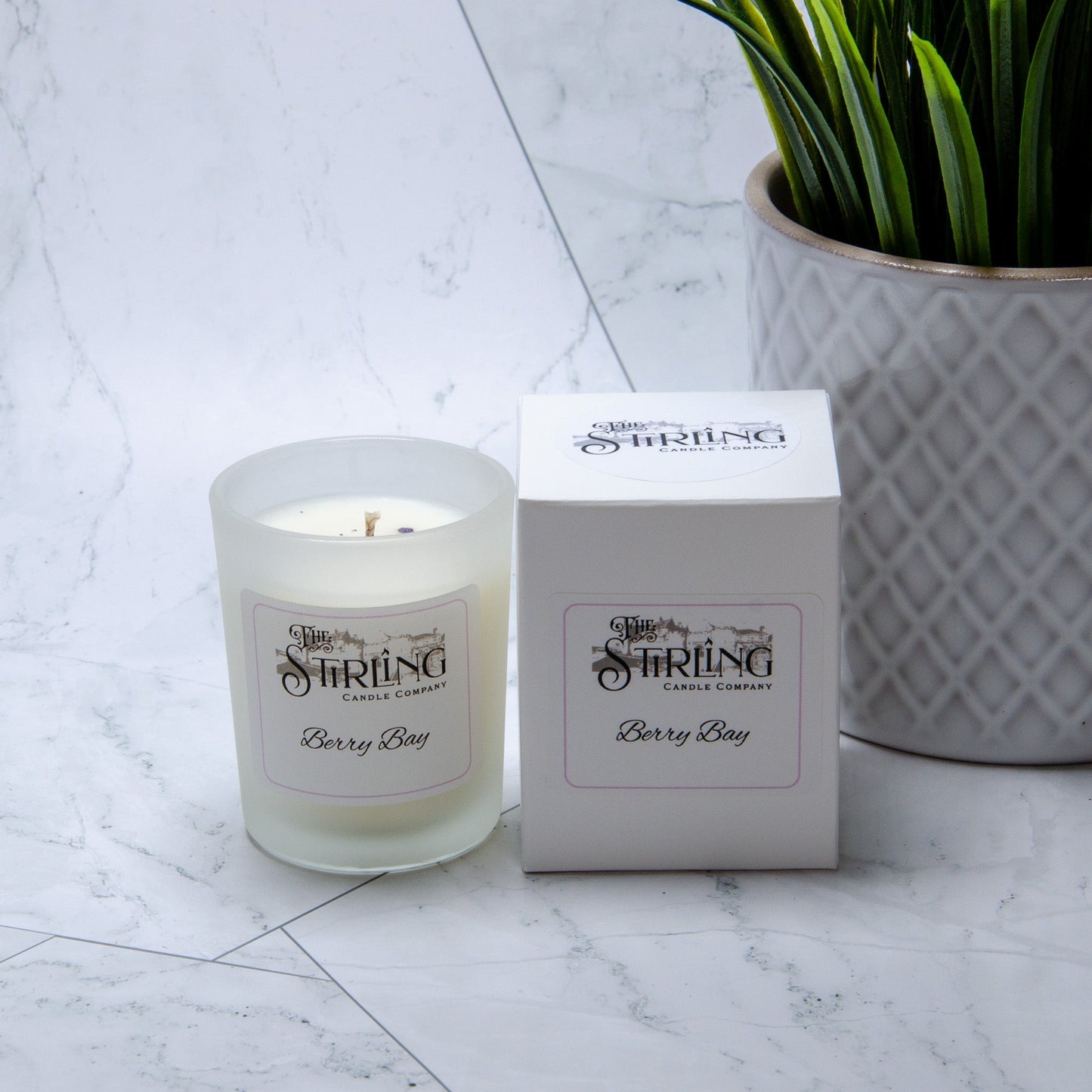 Berry Bay - Small Candle - mezetto Shopify Collective The Stirling Candle Company