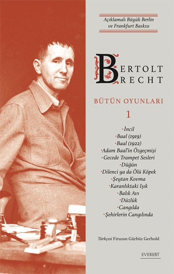 Bertolt Brecht Oyunları Bütün 1 (Çiltli)