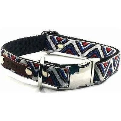Bespoke Charm Couture Custom Canine Cotton Collar - mezetto
