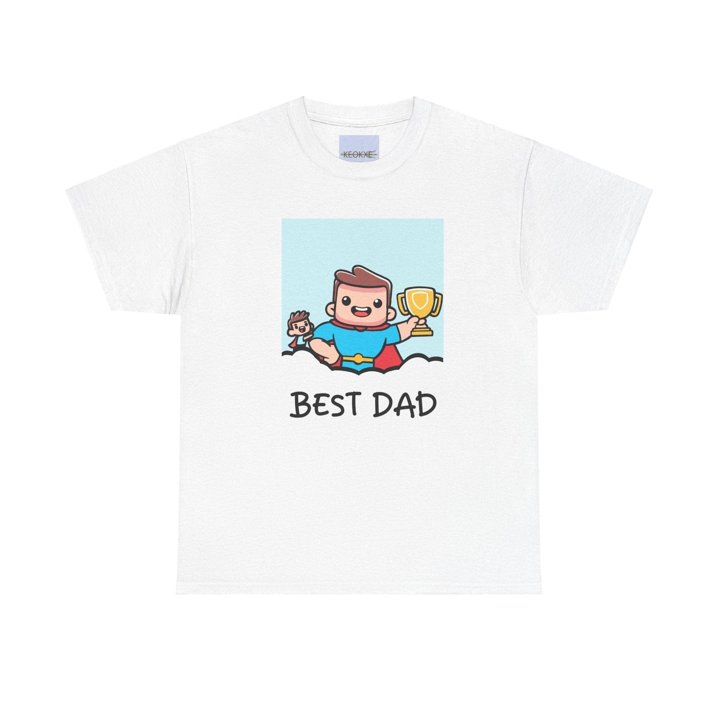 Best Dad Superhero T-Shirt – Funny Father’s Day Gift for Him - mezetto KEOLIX KEOLIX