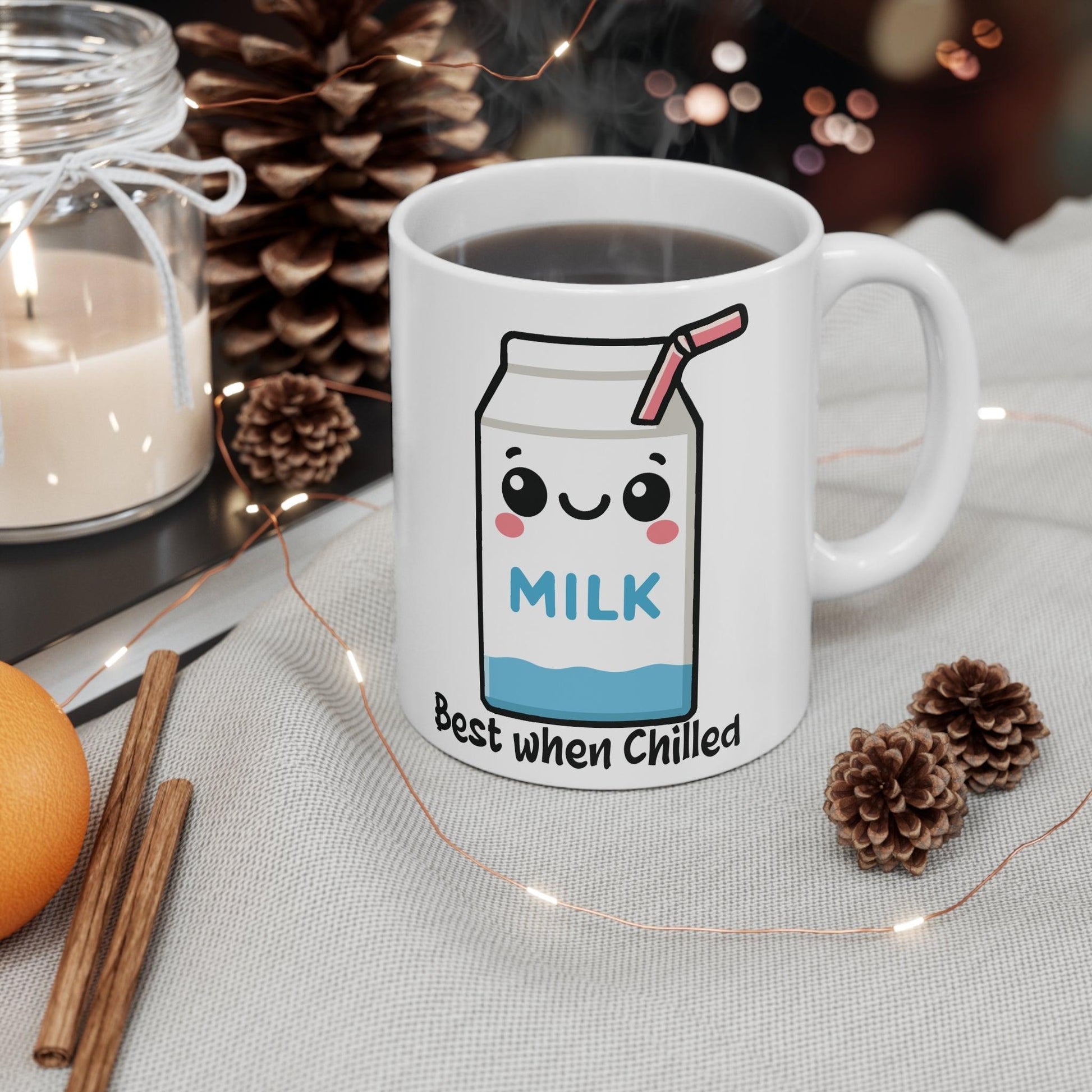 Best When Chilled Mug – Funny Cartoon Milk Coffee Cup - mezetto KEOLIX KEOLIX