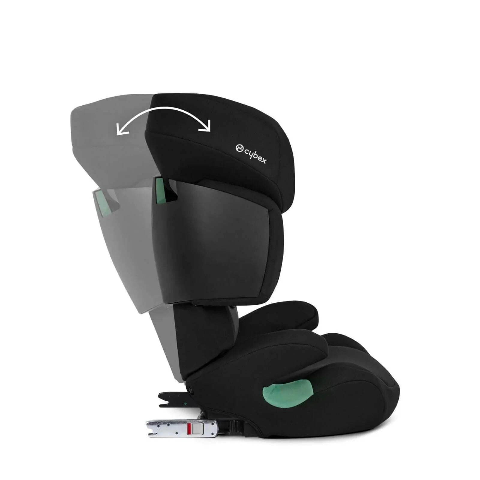 Cybex Solution X i-Fix Group 2/3 Car Seat - Pure Black