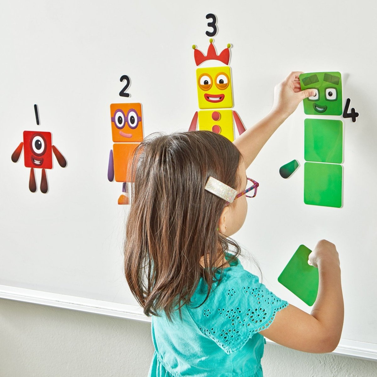 Numberblocks Reusable Clings
