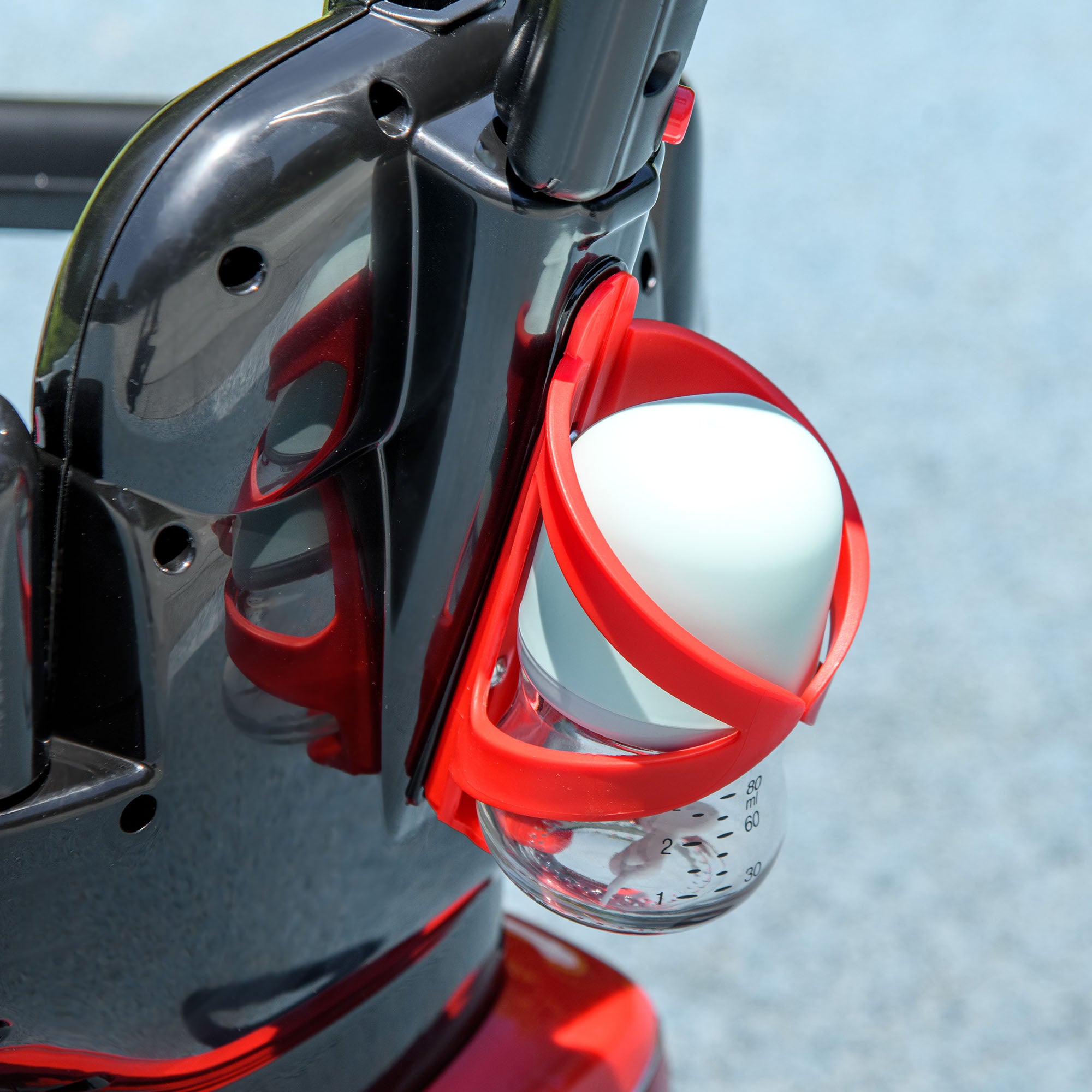 AIYAPLAY Bentley Bentayga Licensed 3-in-1 Baby Push Car, Ride on Car Sliding Car with Canopy, Horn Music in Red-7