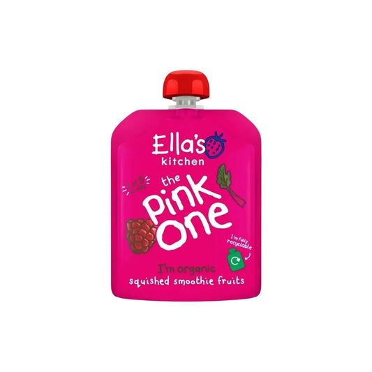 Ella's Kitchen Organic Smoothie The Pink One Baby Food Pouch 6+ Months 90g