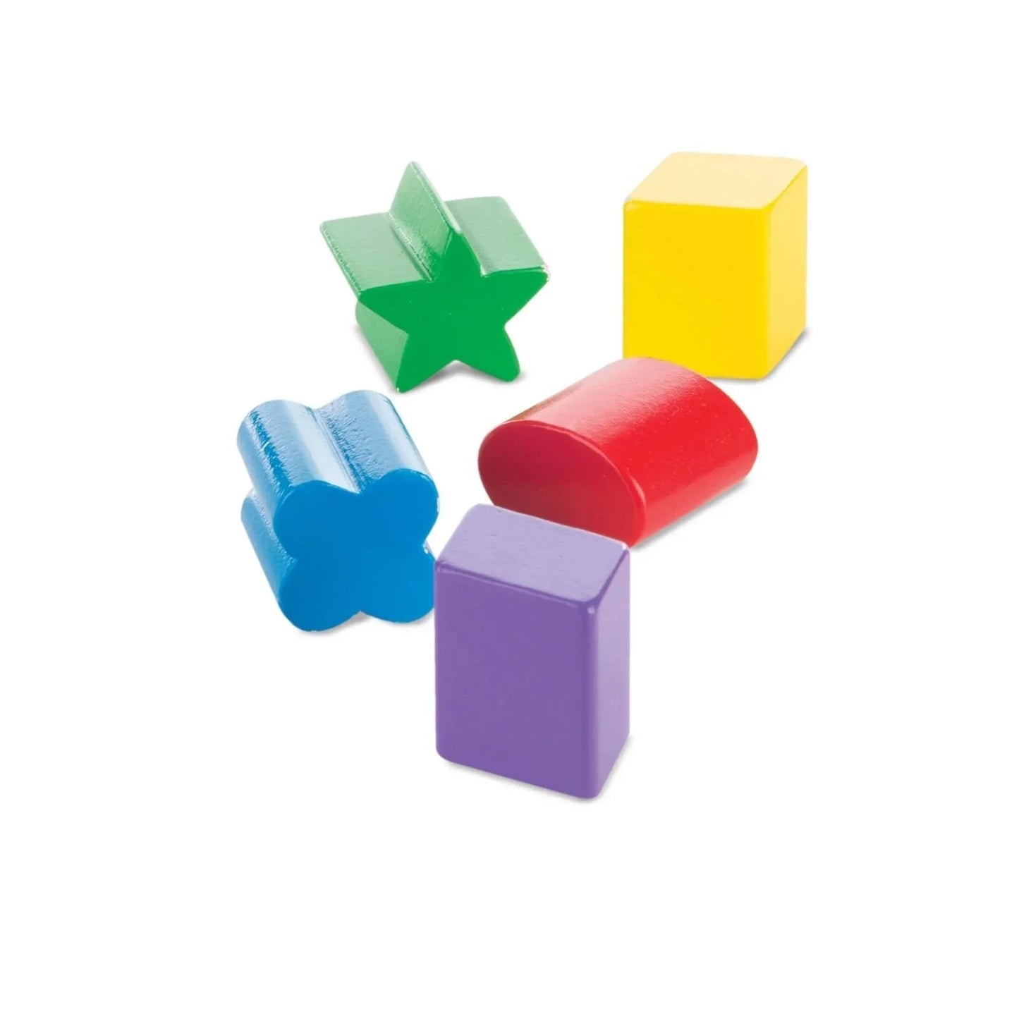 Melissa & Doug Match & Roll Wooden Shape Sorter