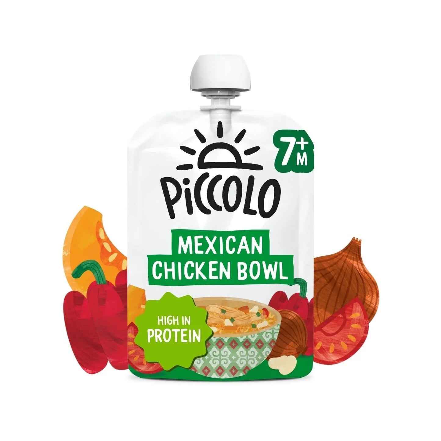 Piccolo Organic Mexican Chicken Bowl 130g