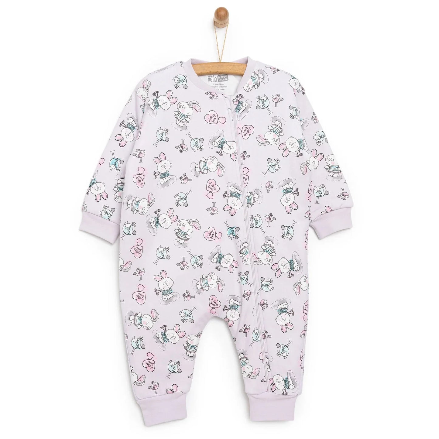 HelloBaby Sleepsuit - Purple