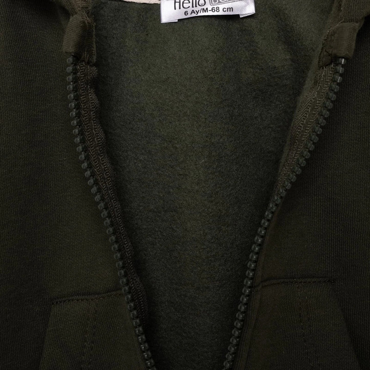 HelloBaby Basic Baby Boy Cardigan - Khaki