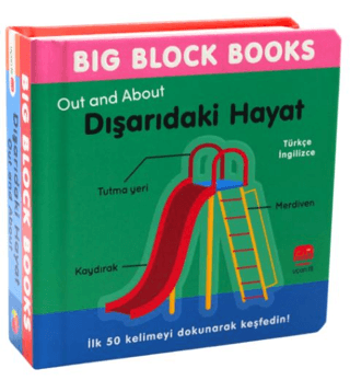 Big Block Books - Dışarıdaki Hayat (Out and About) (Ciltli) - Uçan Fil Yayınları Kitap