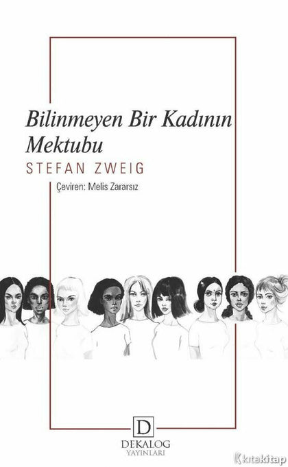 Bilinmeyen Bir Kadının Mektubu (CEP BOY) - mezetto alt_kategori:Roman Öykü Dekalog Yayınları