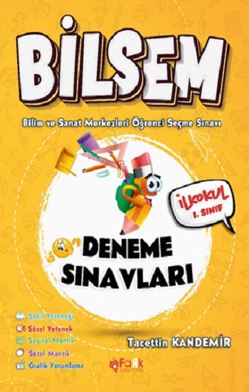 Bilsem İlkokul 1. Sınıf (Bilim ve Sanat Merkezleri Öğrenci seçme Sınavı)