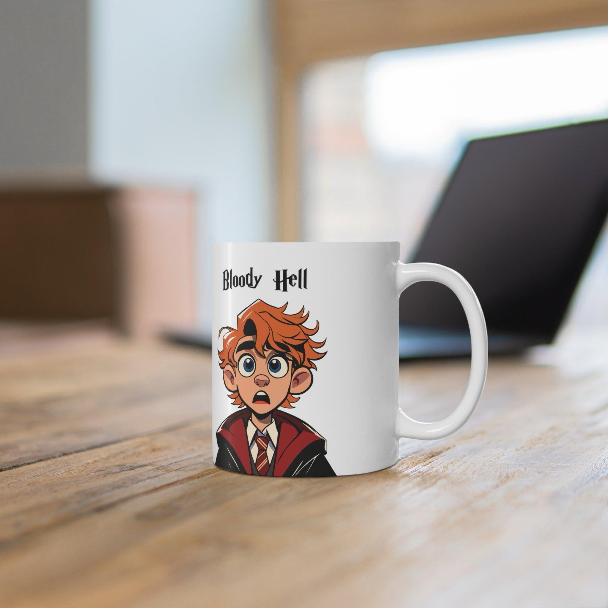 “Bloody Hell” Mug – Funny British Slang Ceramic Coffee Cup - mezetto KEOLIX KEOLIX