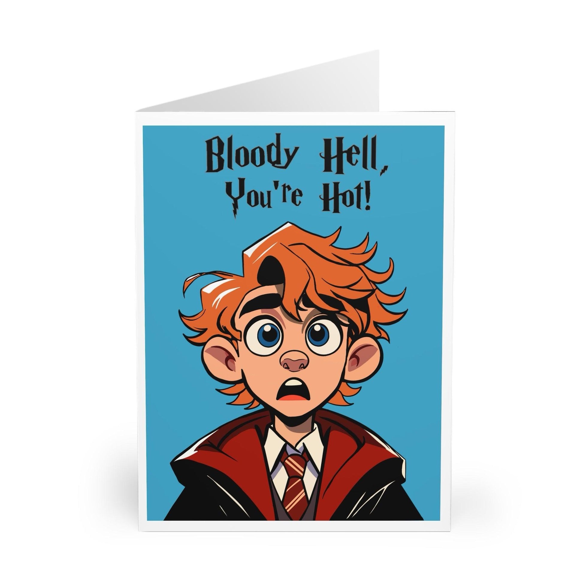 Bloody Hell, You’re Hot! – Wizard Birthday Card - mezetto KEOLIX KEOLIX