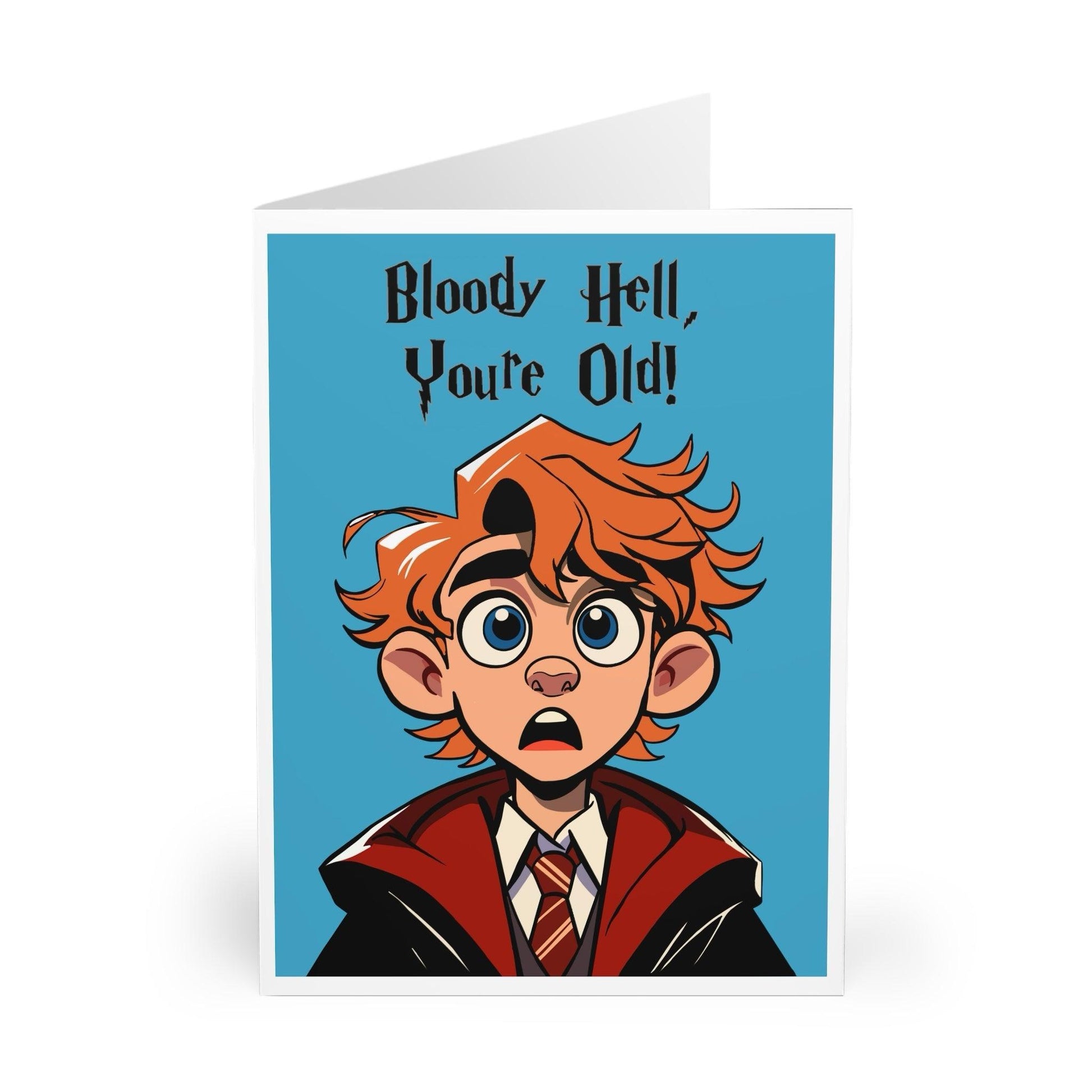 “Bloody Hell, You’re Old!” – Funny Wizard Birthday Card - mezetto KEOLIX KEOLIX