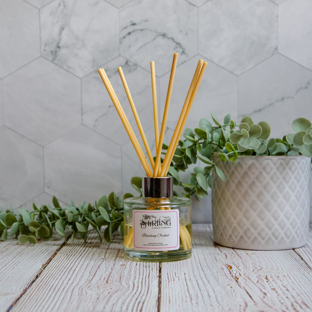 Blushing Orchid - Diffuser 100ml - mezetto Shopify Collective The Stirling Candle Company