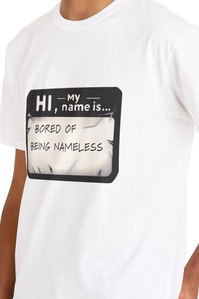 Bored of Being Namless T-shirt - mezetto KEOLIX KEOLIX