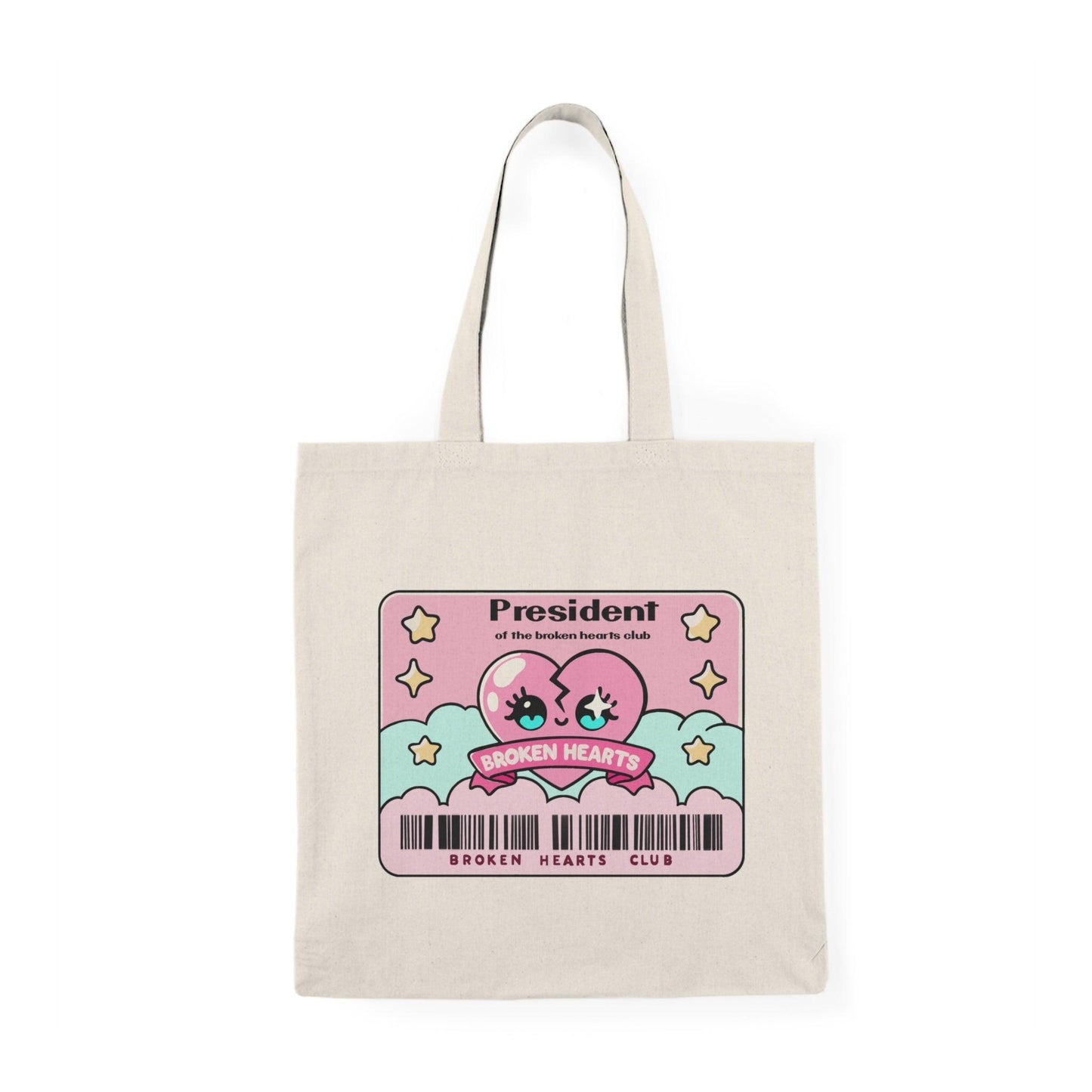 Broken Hearts Club Tote – Recycled Cotton - mezetto KEOLIX KEOLIX
