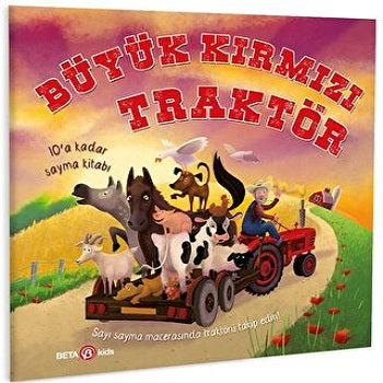BÜYÜK KIRMIZI TRAKTÖR (10' a kadar sayma kitabı)