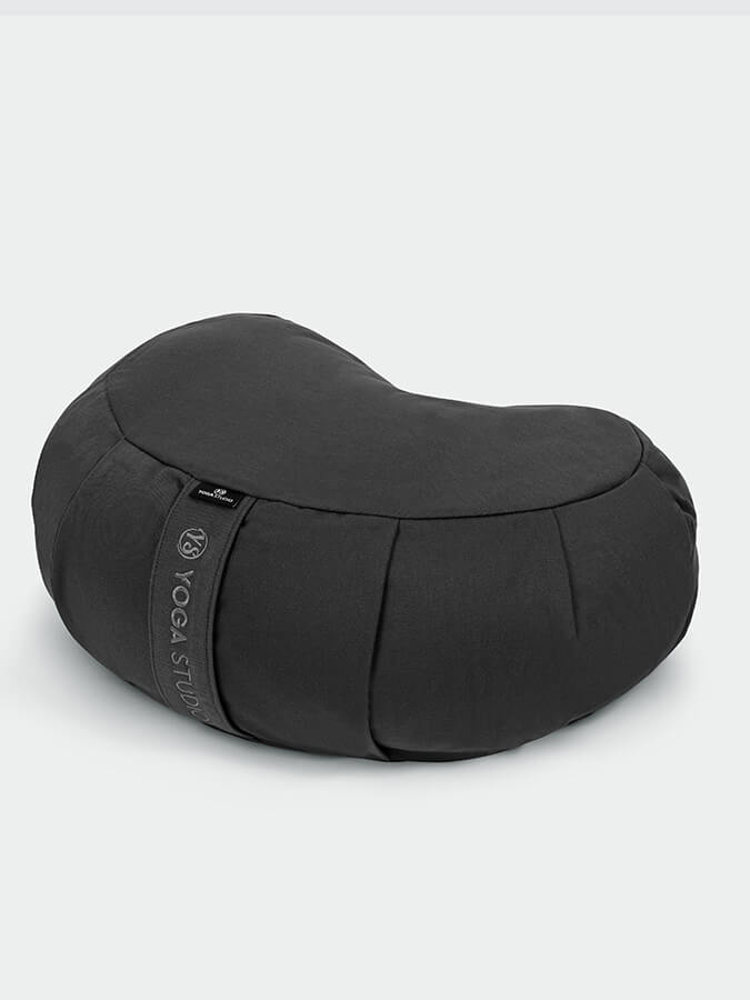 Yoga Studio European Organic Buckwheat Zafu Crescent Cushion