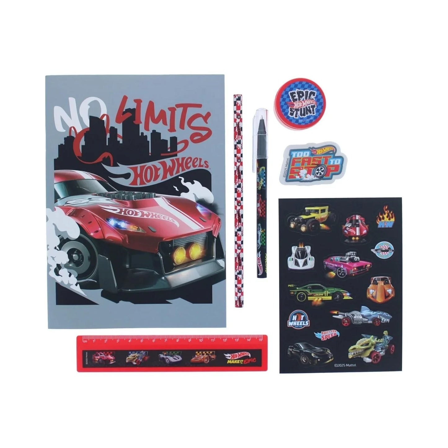 Hot Wheels Super Stationery Set
