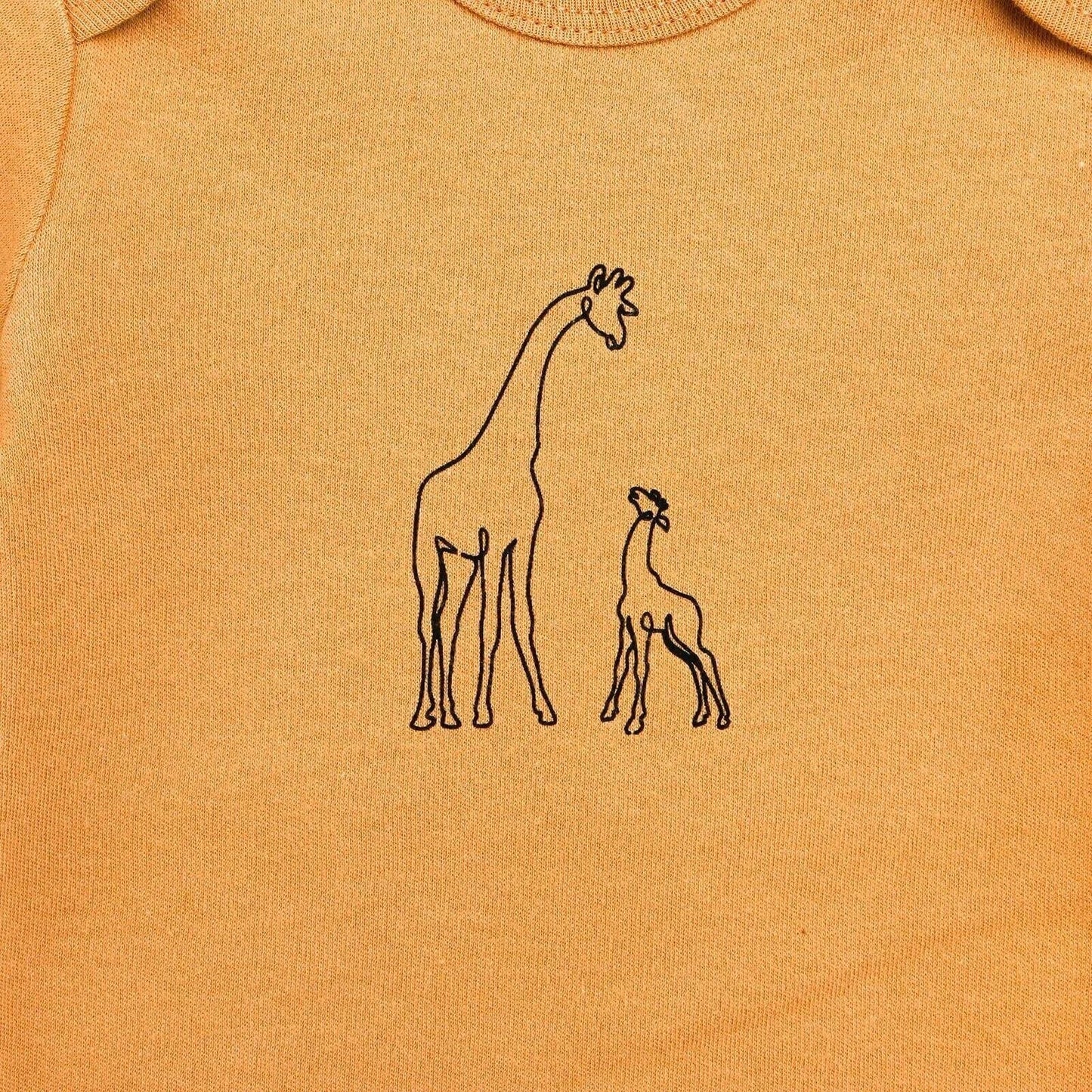 HelloBaby Long Sleeve Bodysuit - Nude