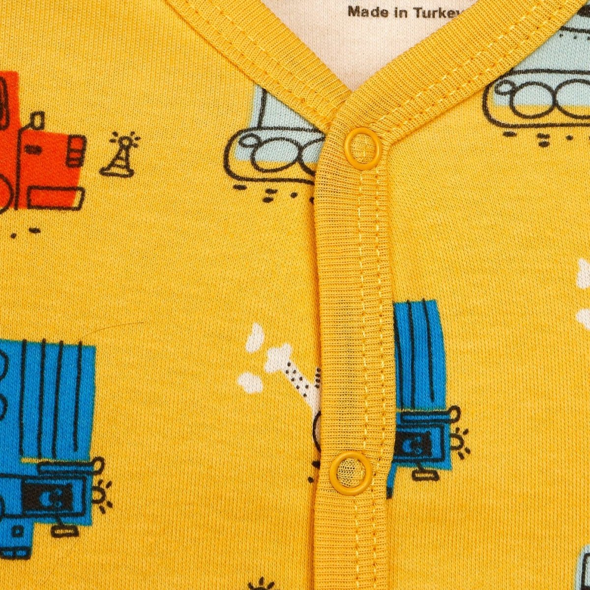 HelloBaby Basic Baby Boy Pyjamas Set - Yellow