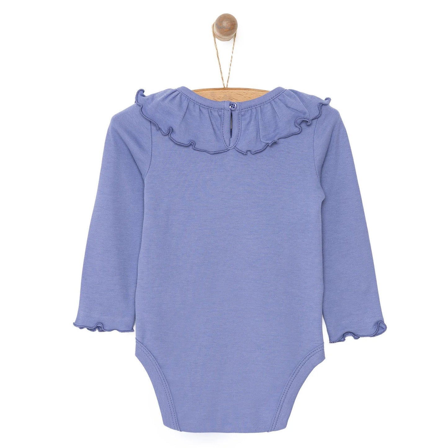 HelloBaby Girl Long Sleeve Bodysuit - Purple