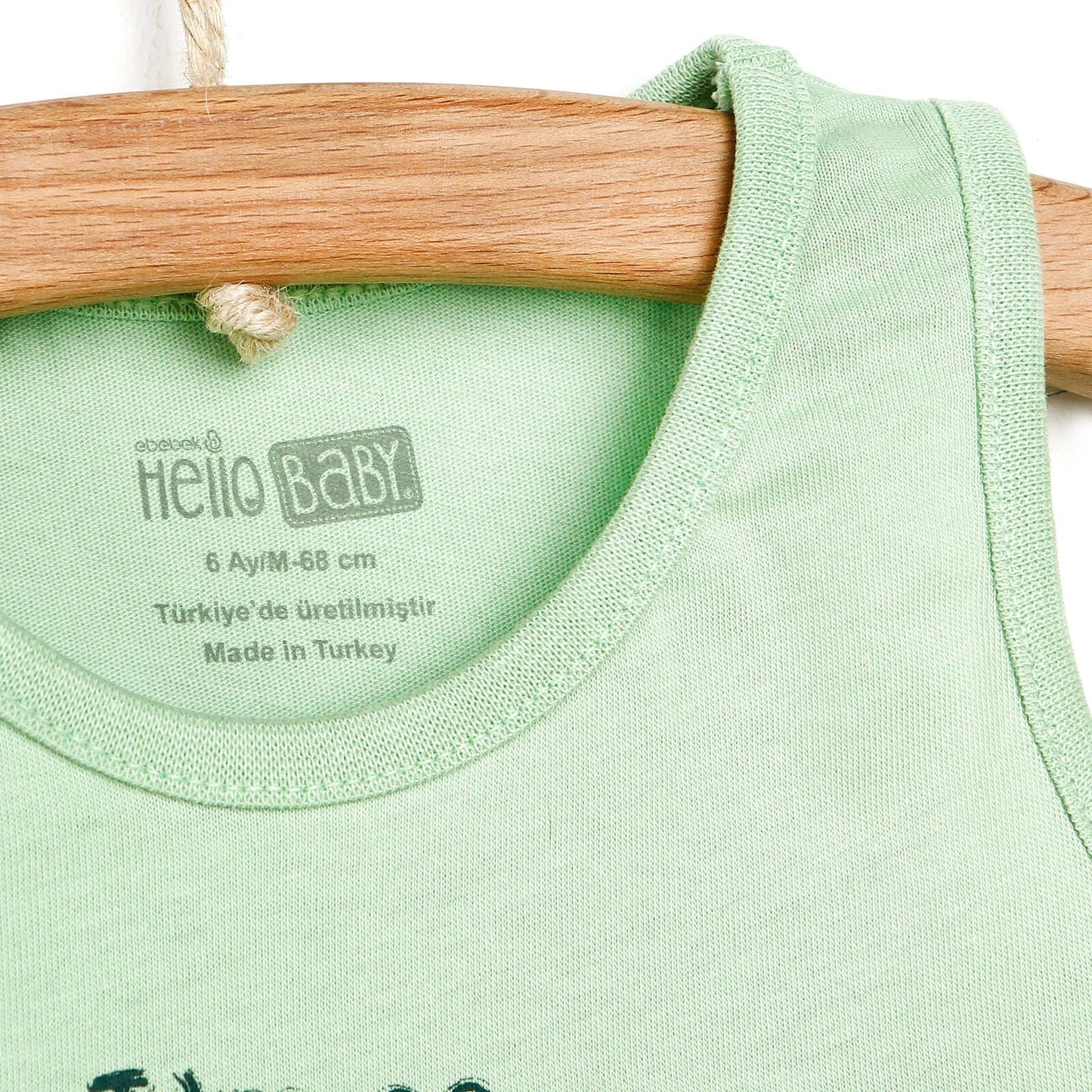 HelloBaby Basic Baby Boy Tank Top - Green