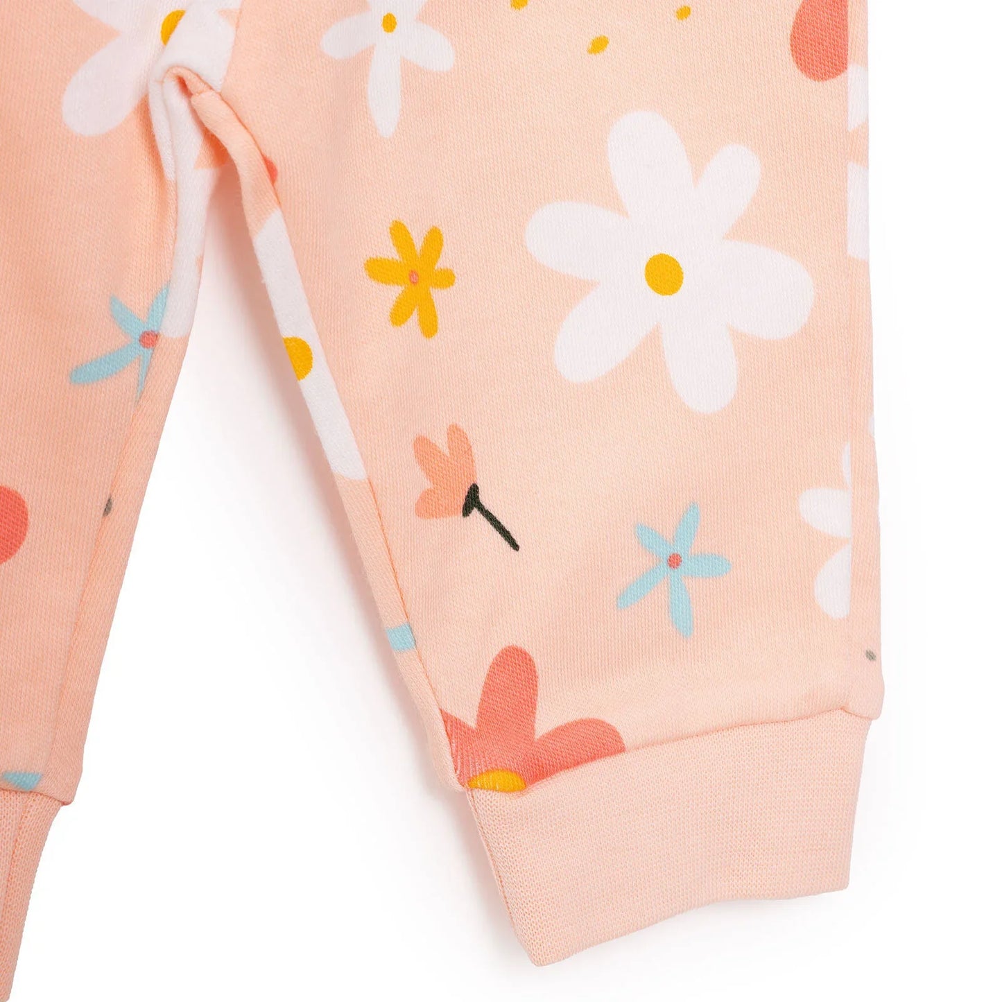 HelloBaby Basic Girl Flower Printed Jogging Set