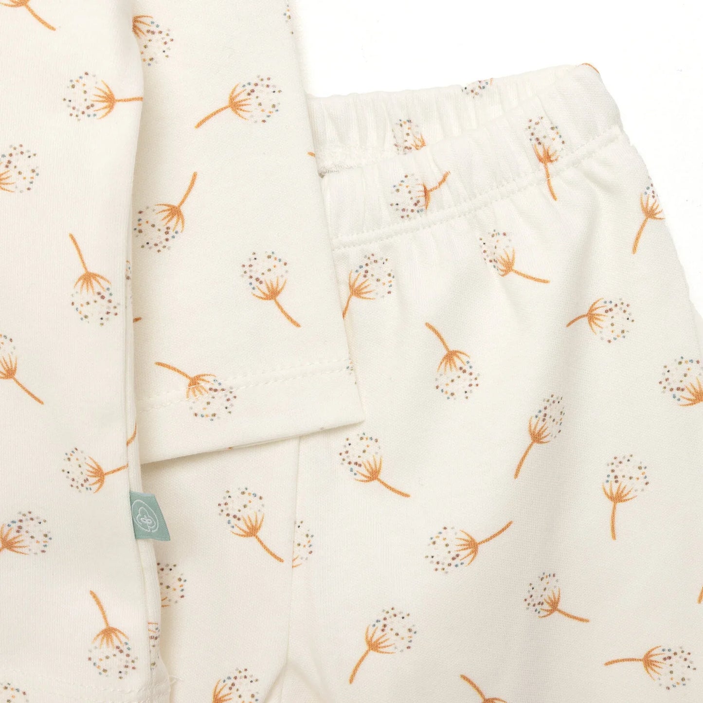 Pambuliq Baby Girl Long Sleeve Pyjamas Set - Ecru