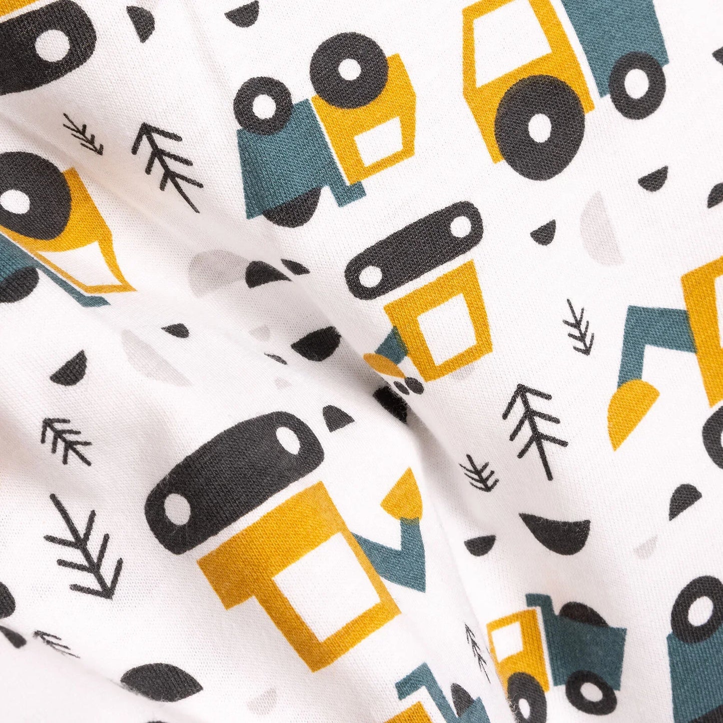 HelloBaby Baby Boy Short Sleeve Pyjamas Set - Ecru