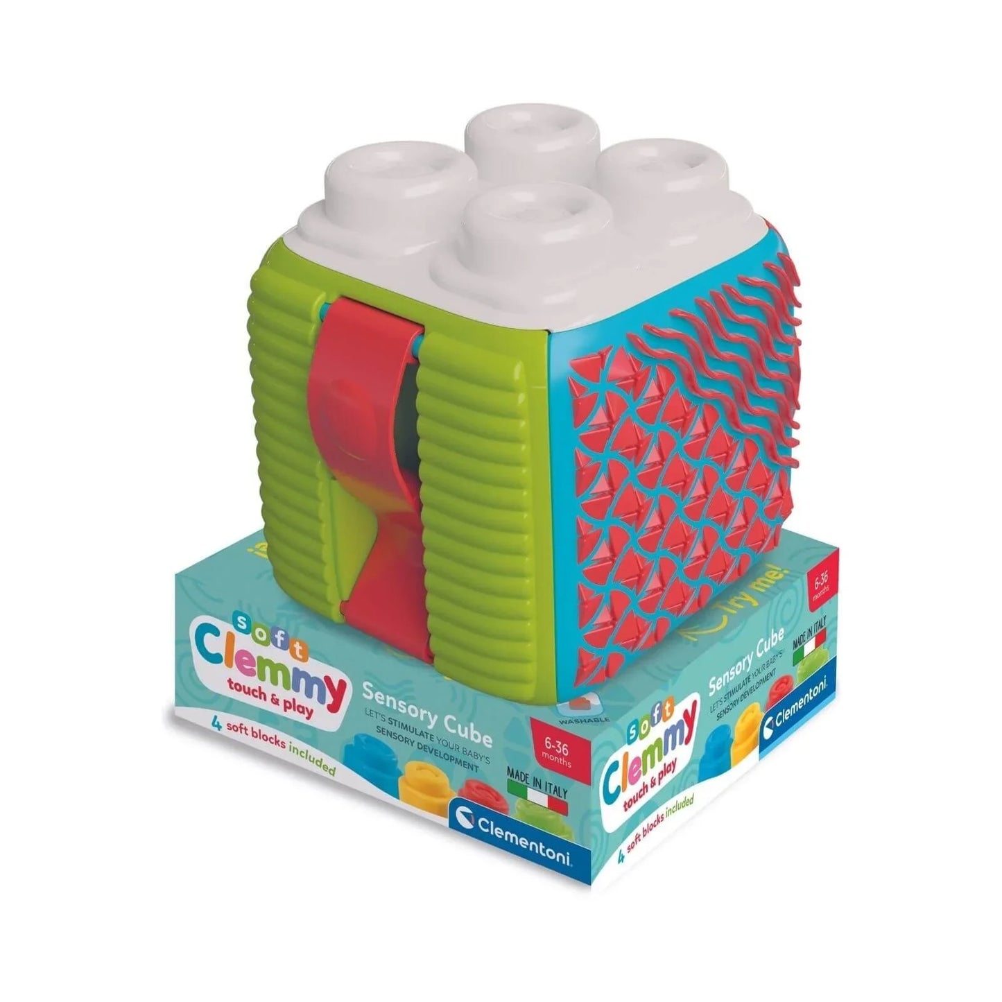 Soft Clemmy - Sensory Activity Cube