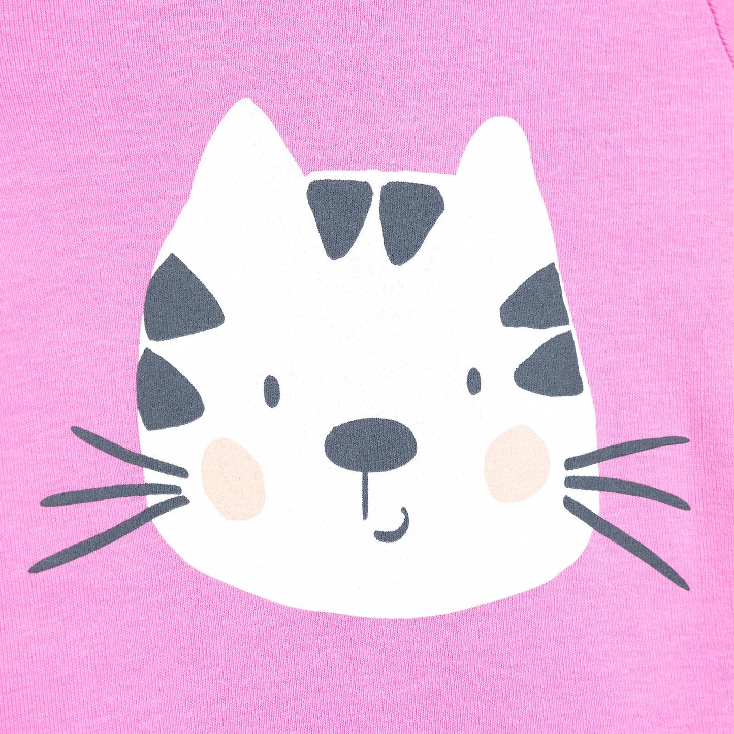 HelloBaby Short Sleeve Bodysuit - Dark Pink