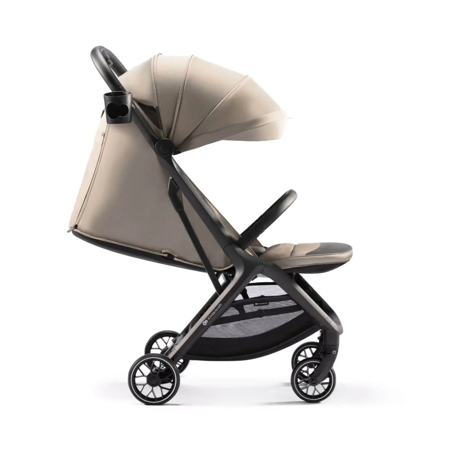 Kinderkraft Nubi 2 Auto-Folding Pushchair - Sand Beige