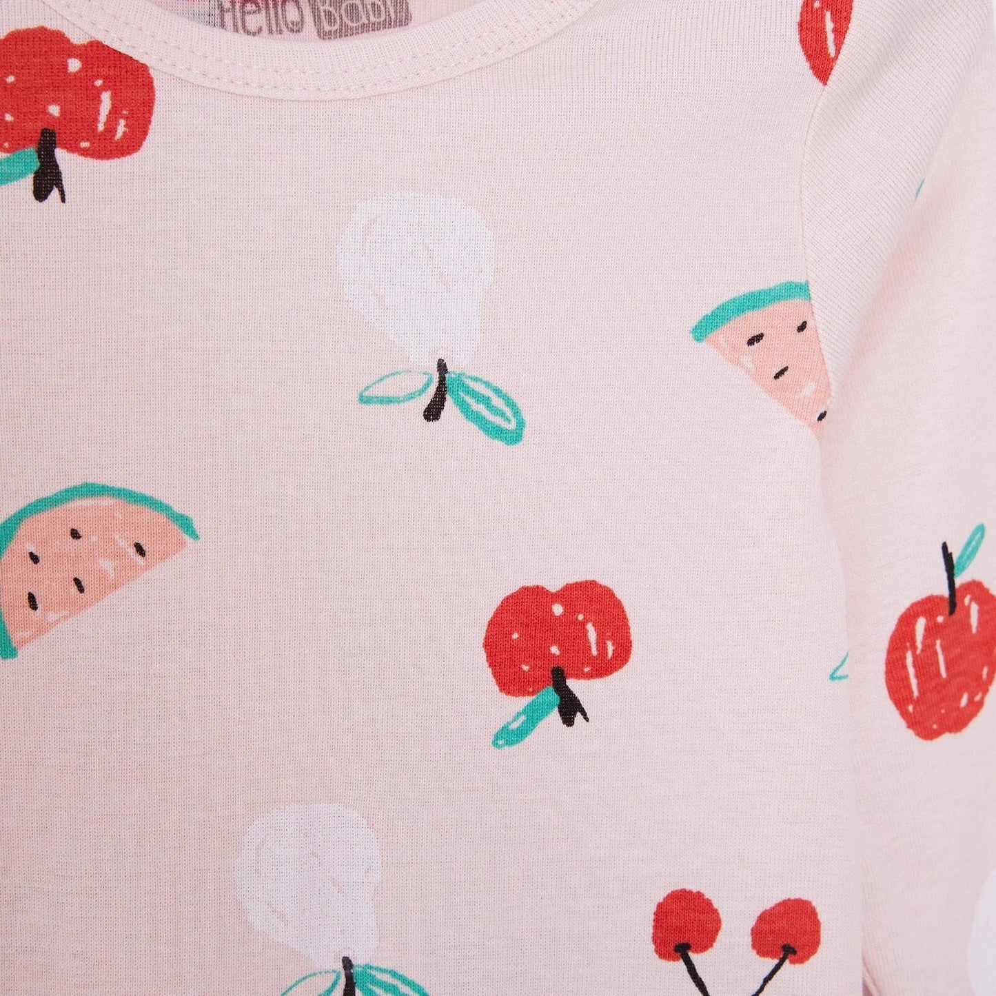 HelloBaby Baby Girl Long Sleeve Body - Pink