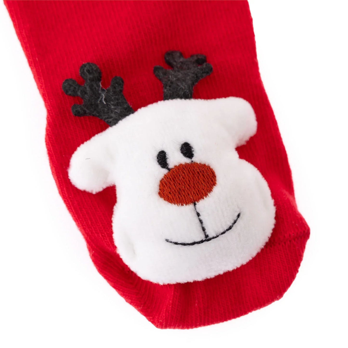 HelloBaby Christmas Baby Girl Socks - Red