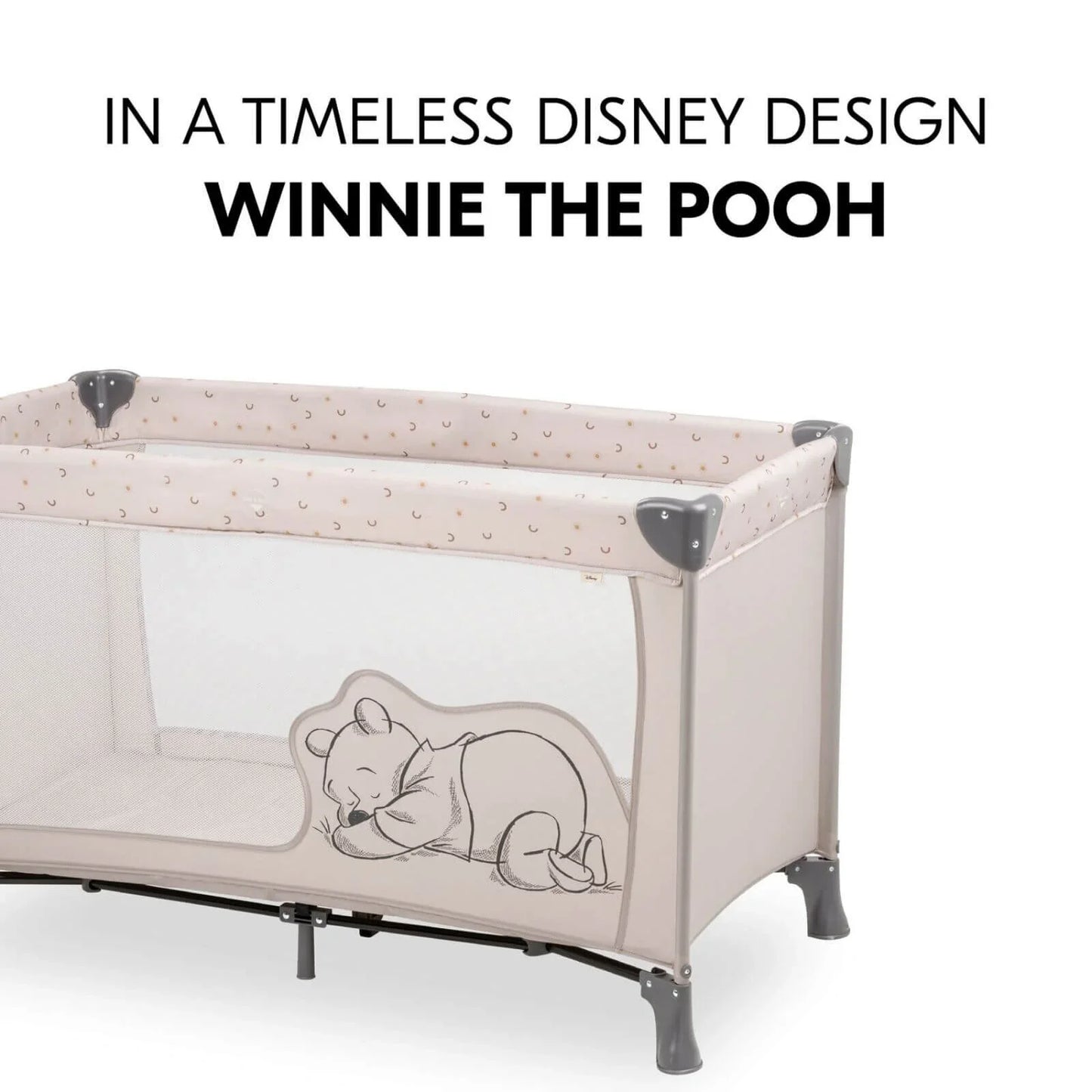 Hauck Dream N Play Go Travel Cot - Winnie the Pooh