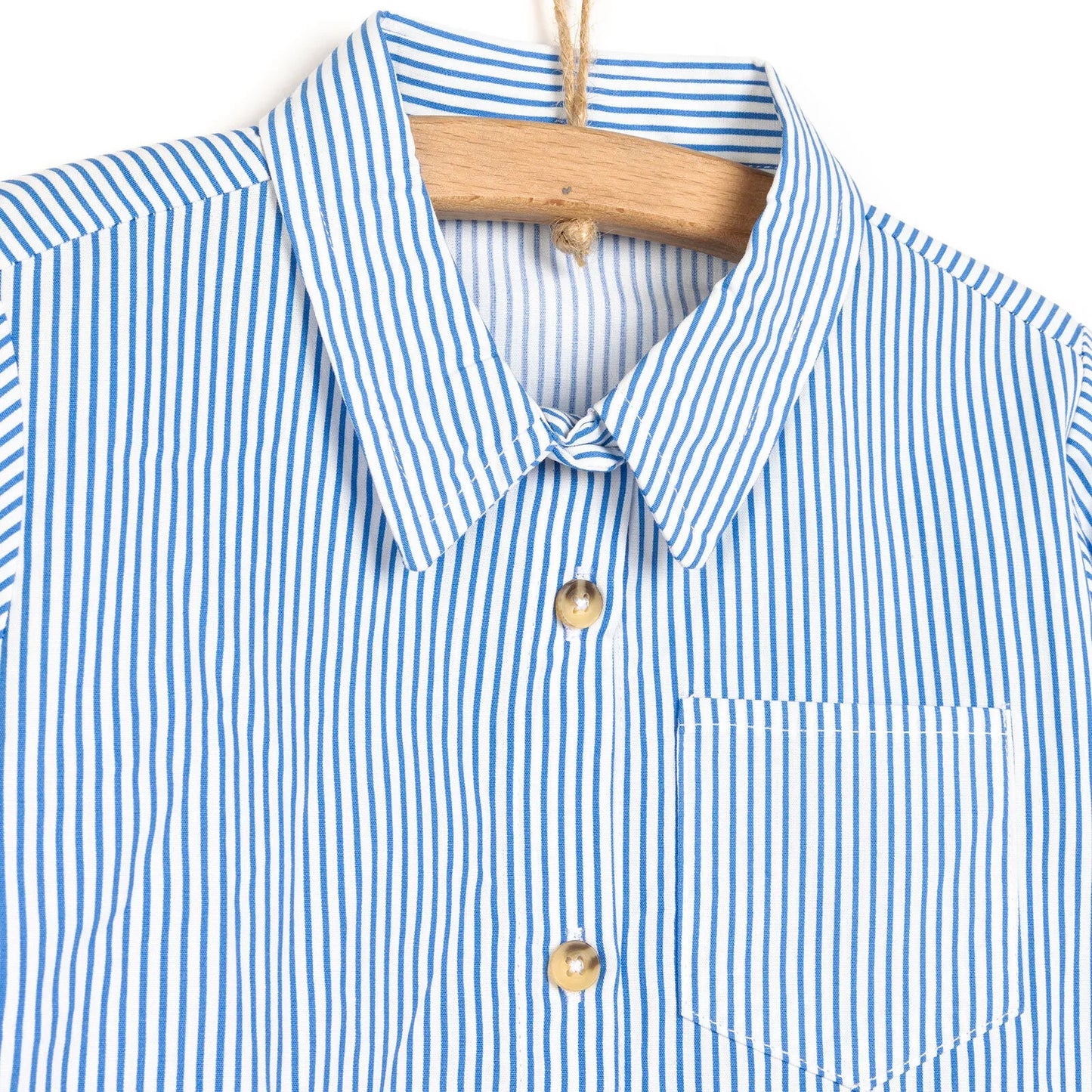 HelloBaby Boy Shirt - Light Blue