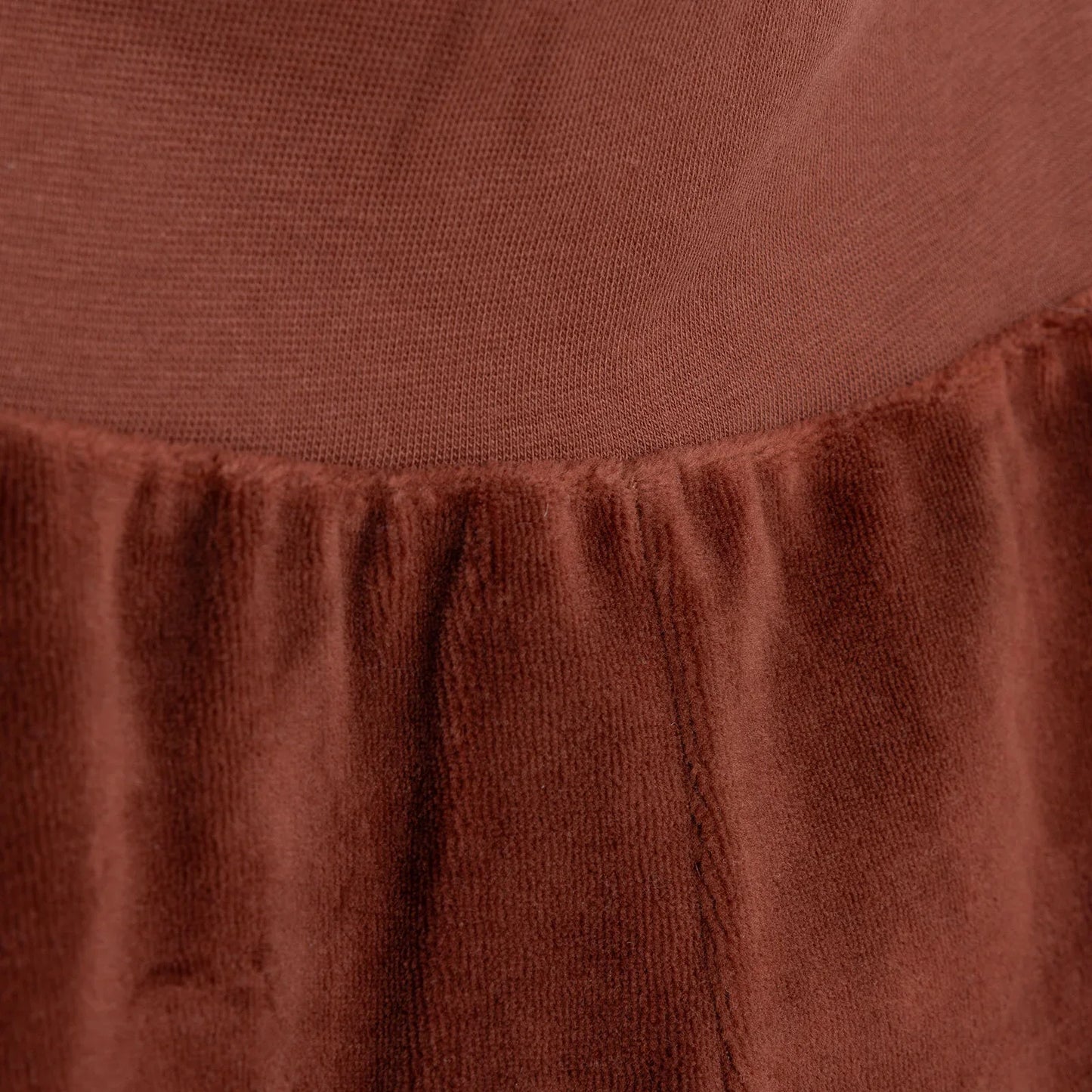 HelloBaby Unisex Velvet Footed Bottom - Brown