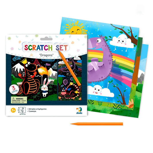Dodo Scratch Set Dragons